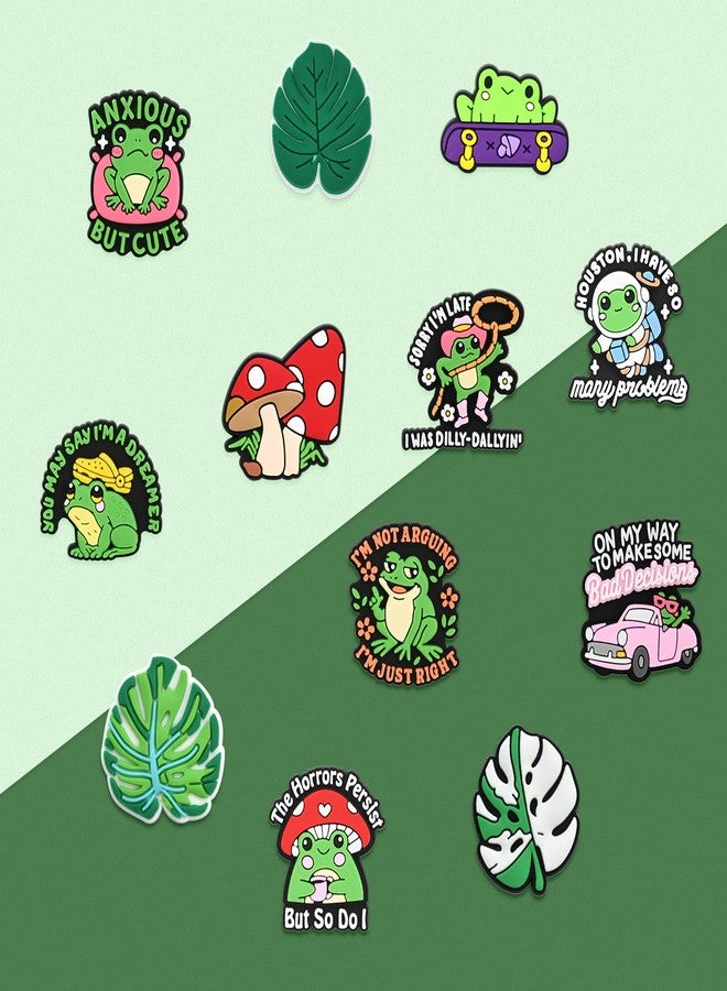 Ibuclein 30PCS Cute Frog Pins for Backpacks, DIY Different Lapel Pins Badges Bulk, Brooch Anime Pin Sets, Funny Button Pin for Women Girl Bags Cloths Hats Jacket Decoration Accessories gifts - Image 2